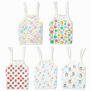Combo Pack : Muslin Knot Type Jablas | Muslin Top Knot Top For Babies (pack of 5)