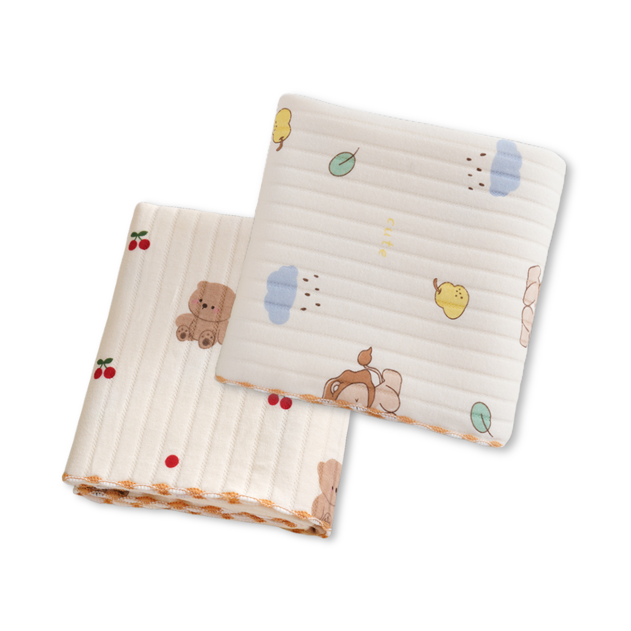 3 Layer Ivory Muslin Blanket