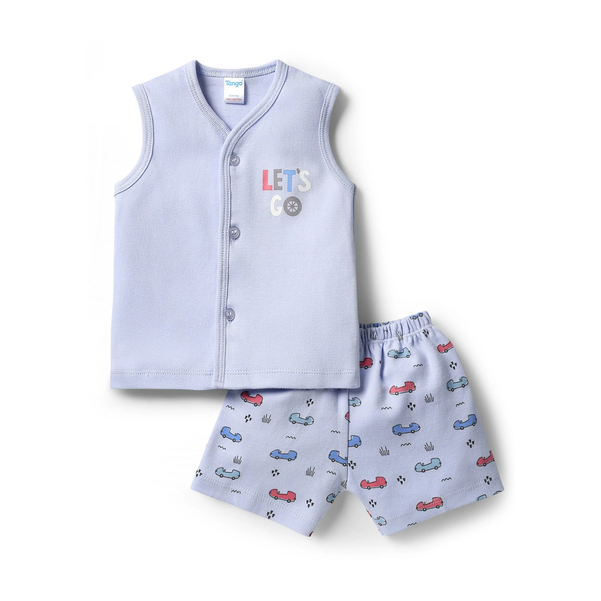 Cotton Sleeveless Set