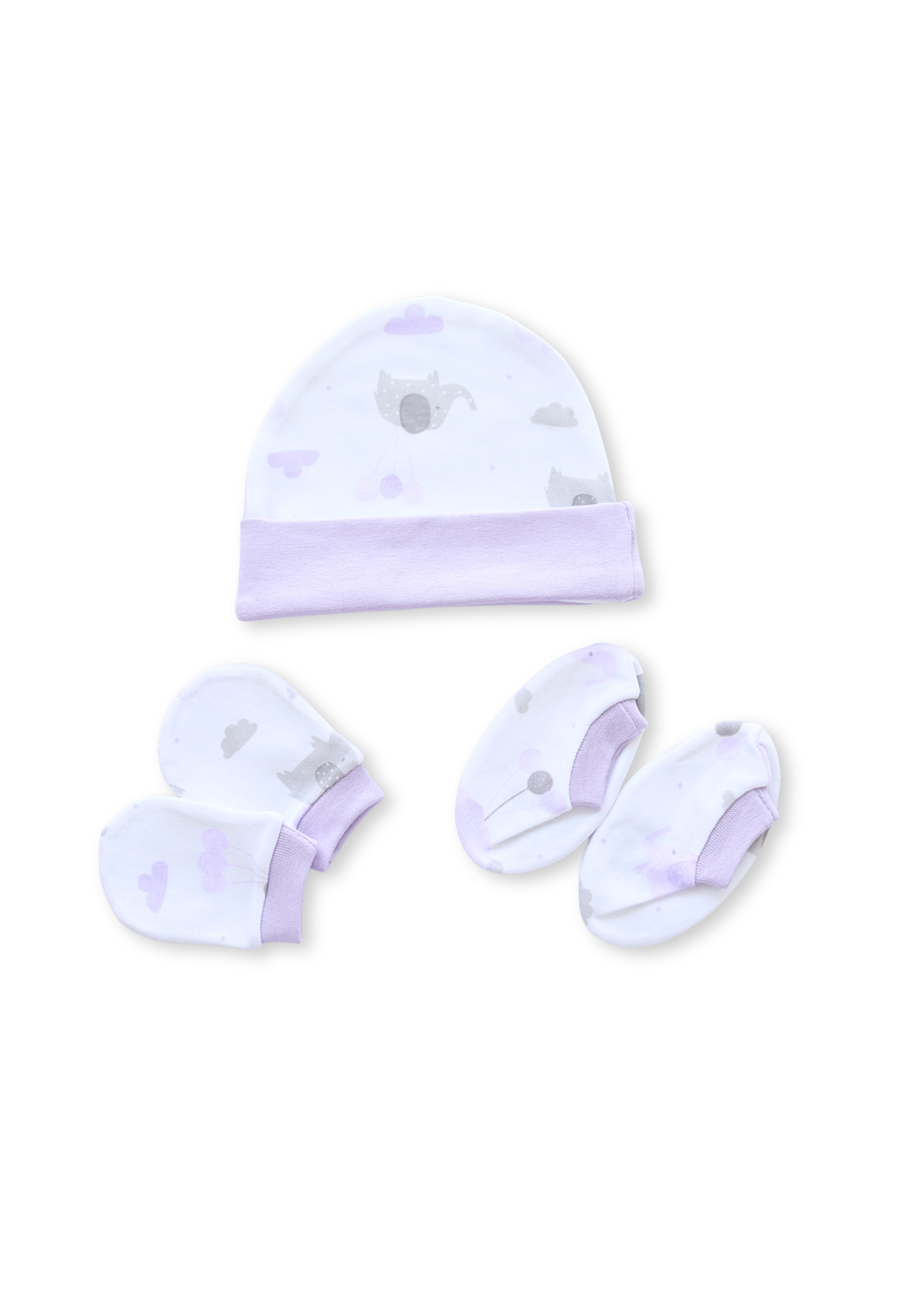 Mittens Botties and Caps