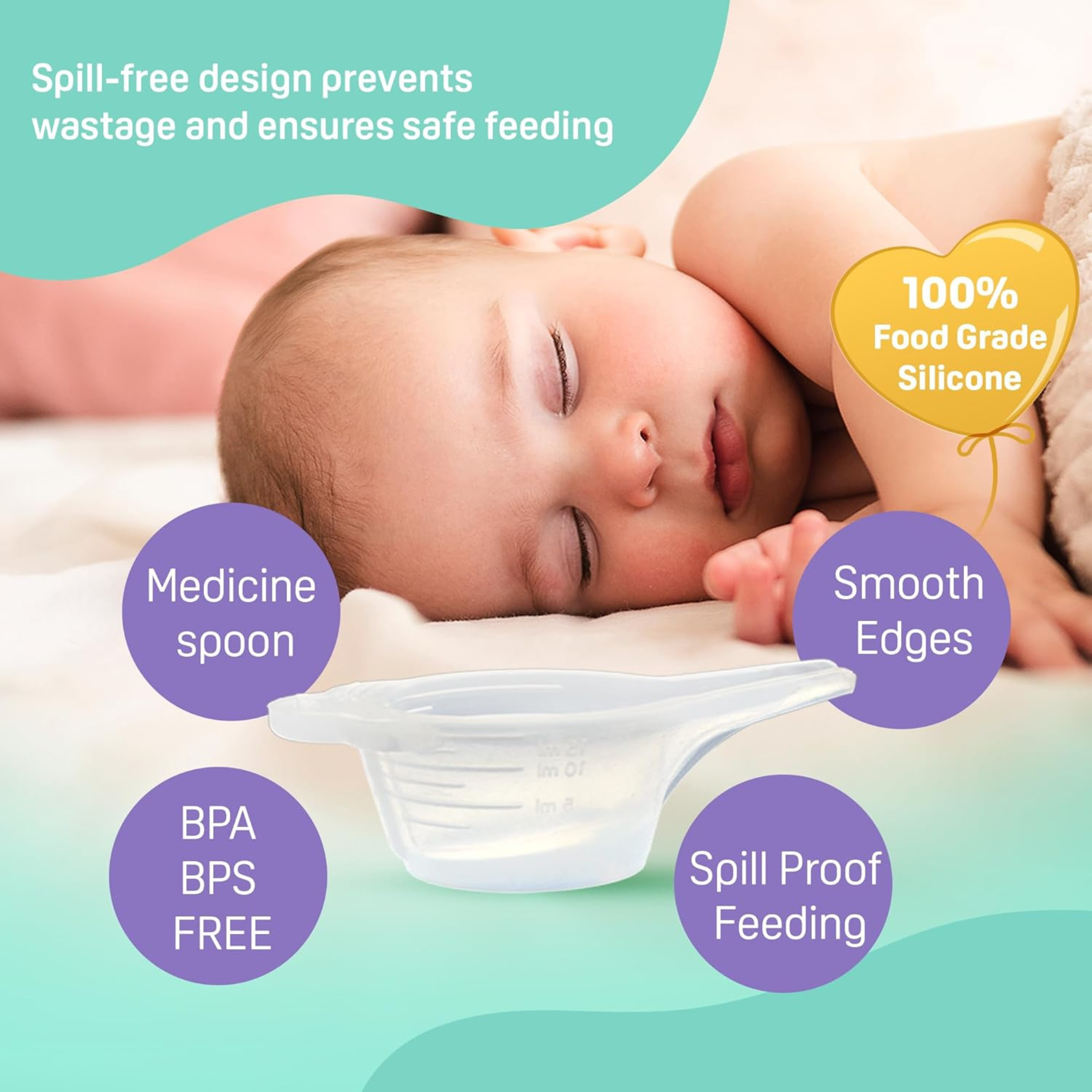 Pigeon Paladai Baby Feeding Silicone Cup – Soft & Reusable Baby Feeder, Easy to Clean – Ideal for Babies