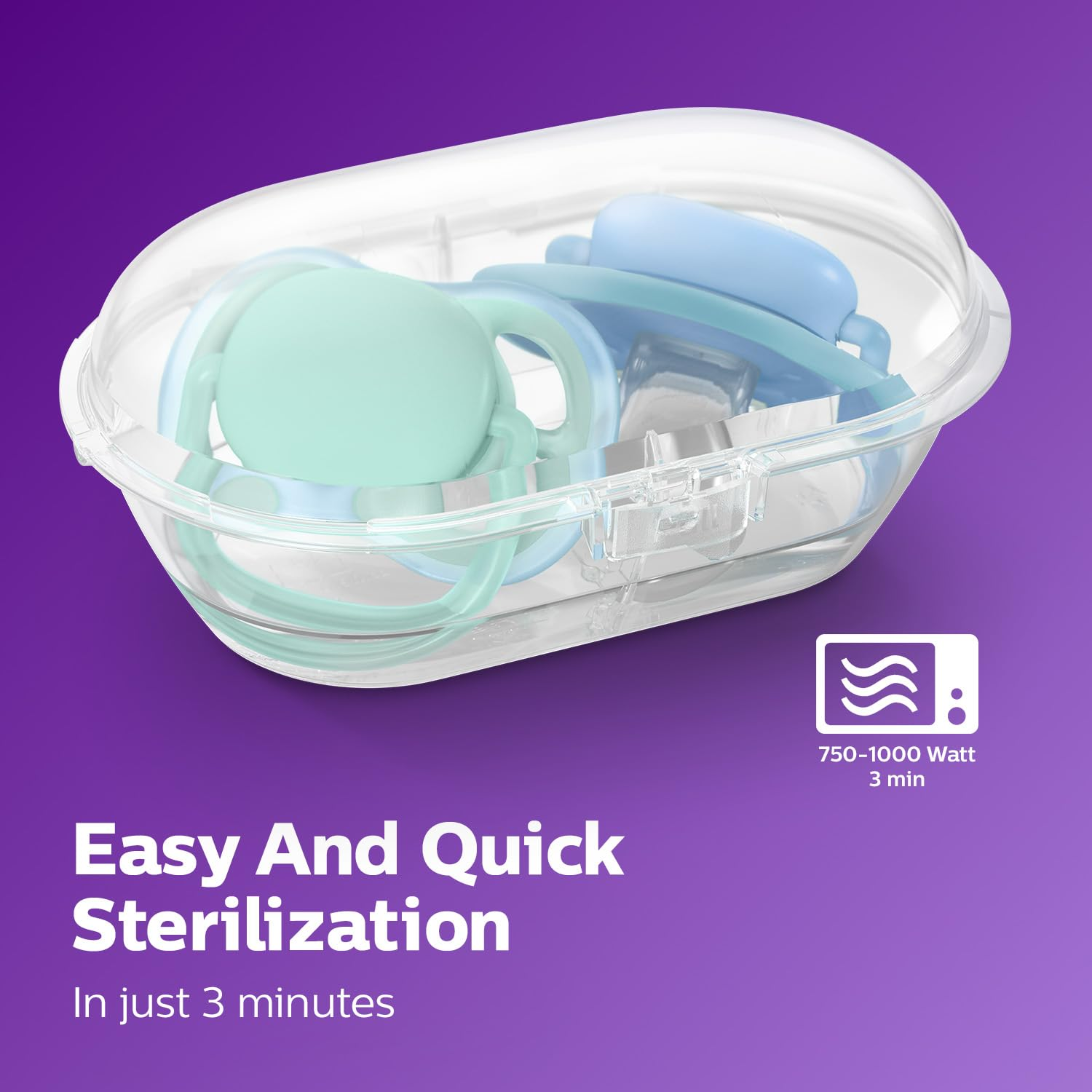 Philips Avent Ultra Air Baby Soother 0-6 Months | Lightweight Breathable Pacifier for Newborn Babies | BPA Free Silicone Nipple (Pack of 2)