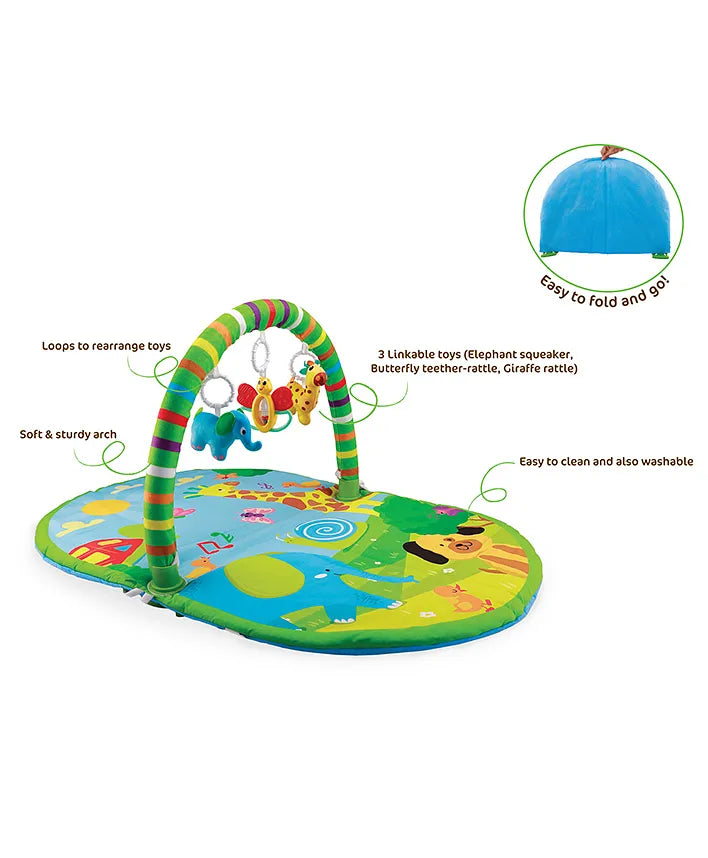 Giggles Funskool 3 in 1 Activity Play gym Deluxe Playgym - 2m+