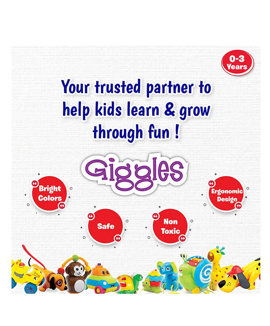 Giggles Funskool 3 in 1 Activity Play gym Deluxe Playgym - 2m+