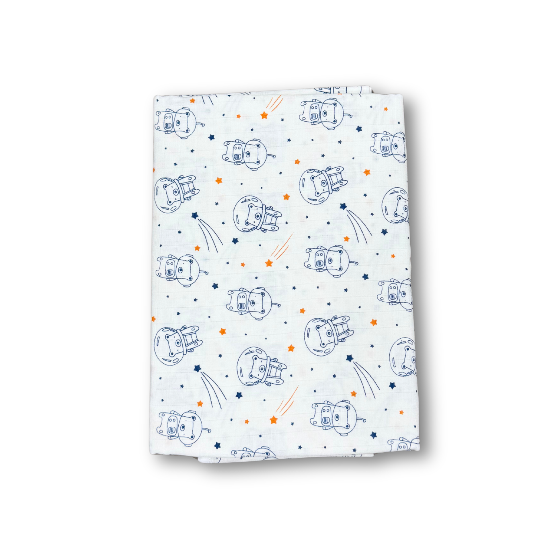 Organic 100% Cotton Baby Muslin Swaddle Cloth | Ultra-Soft & Breathable | 110×110 cm | Newborn–12 Months | Pack of 1 (Copy) (Copy) (Copy) (Copy) (Copy) babee D