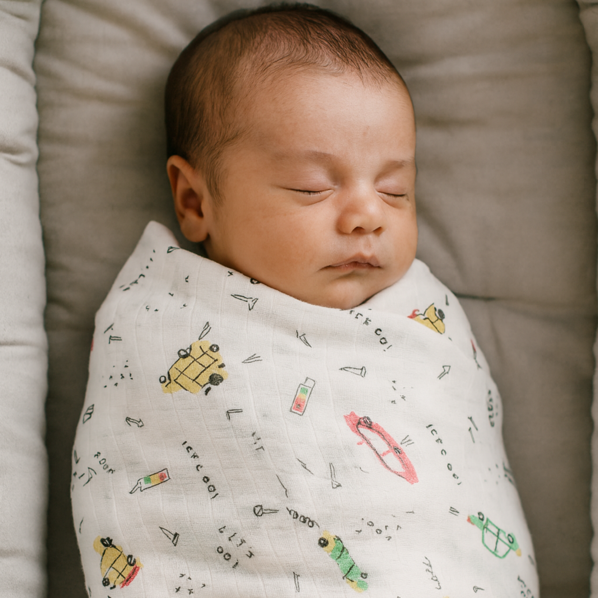 Organic 100% Cotton Baby Muslin Swaddle Cloth | Ultra-Soft & Breathable | 110×110 cm | Newborn–12 Months | Pack of 1 (Copy) (Copy) (Copy) (Copy) babee D