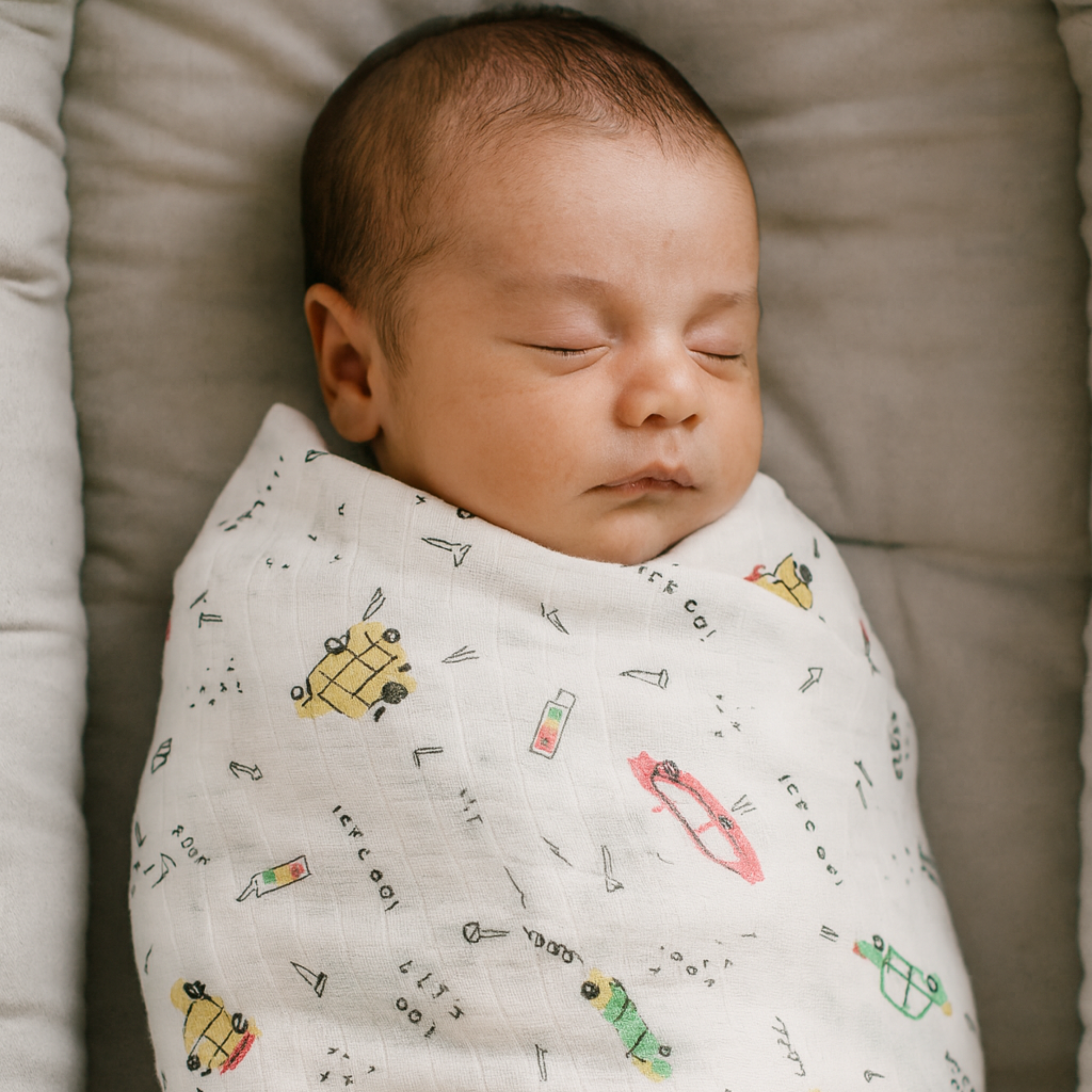 Organic 100% Cotton Baby Muslin Swaddle Cloth | Ultra-Soft & Breathable | 110×110 cm | Newborn–12 Months | Pack of 1 (Copy) (Copy) (Copy) (Copy) babee D