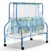 Baybee Enchant Baby Swing Cradle for Baby – Baby Cradle Swing Jhula with Mosquito Net & Wheels | Newborn to 12 Months