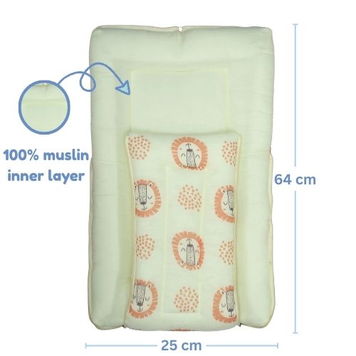 100% Organic Muslin Baby Carry Bed | Baby Muslin Carry Nest | Baby Carrier