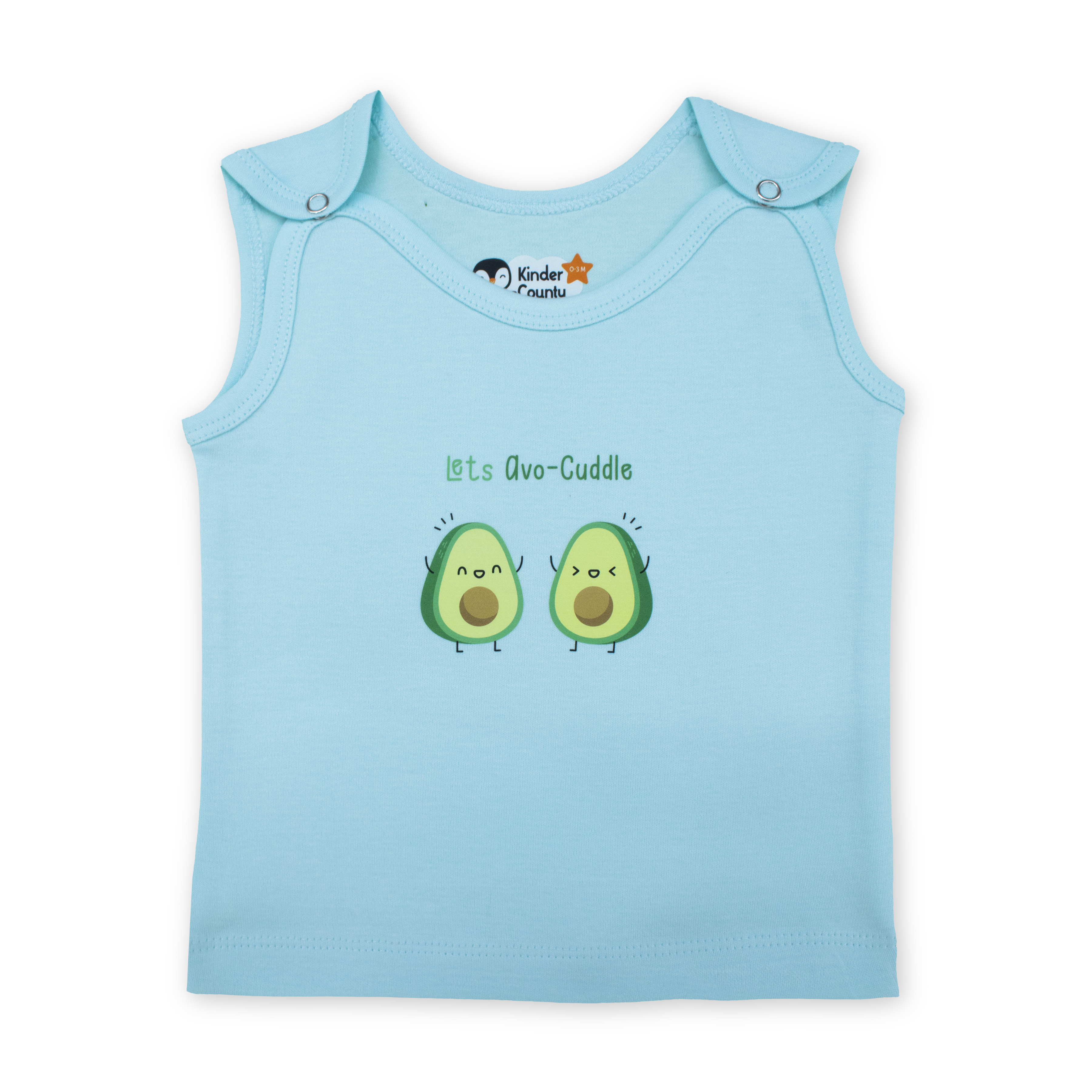 Shoulder Button Jablas for Baby | 100% Organic Cotton Top for Newborns & Infants | Soft & Breathable Baby Wear