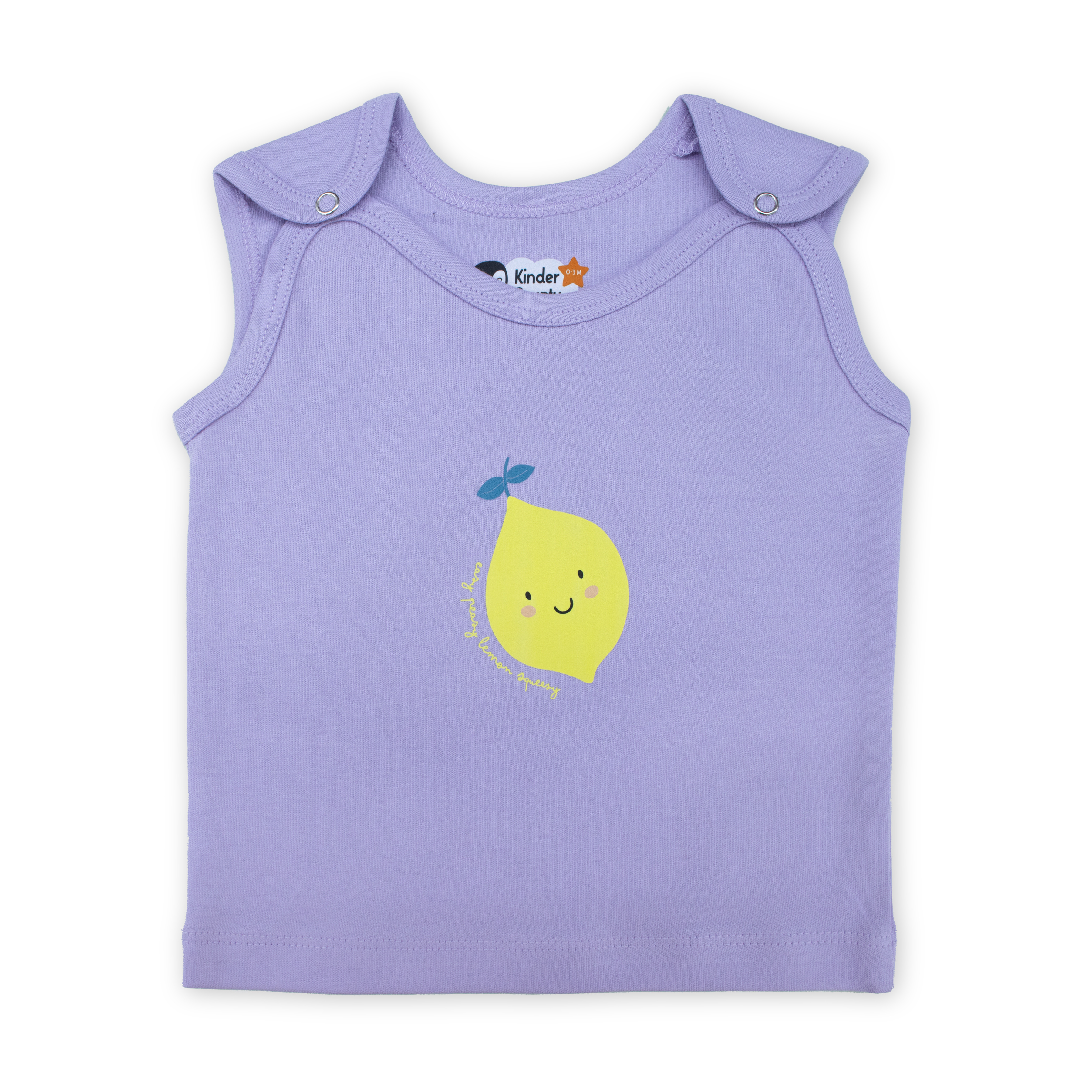 Shoulder Button Jablas for Baby | 100% Organic Cotton Top for Newborns & Infants | Soft & Breathable Baby Wear