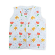 Muslin Button Type Jablas | Muslin Front Button Top For Babies