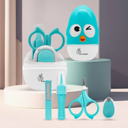 Newborn Baby Grooming Kit – Infant Care Set with Nail Cutter, Nail Filer, Scissor & Tweezer | Safe & Gentle Baby Hygiene Essentials