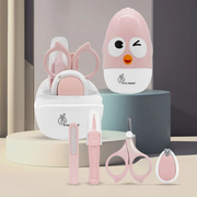 Newborn Baby Grooming Kit – Infant Care Set with Nail Cutter, Nail Filer, Scissor & Tweezer | Safe & Gentle Baby Hygiene Essentials