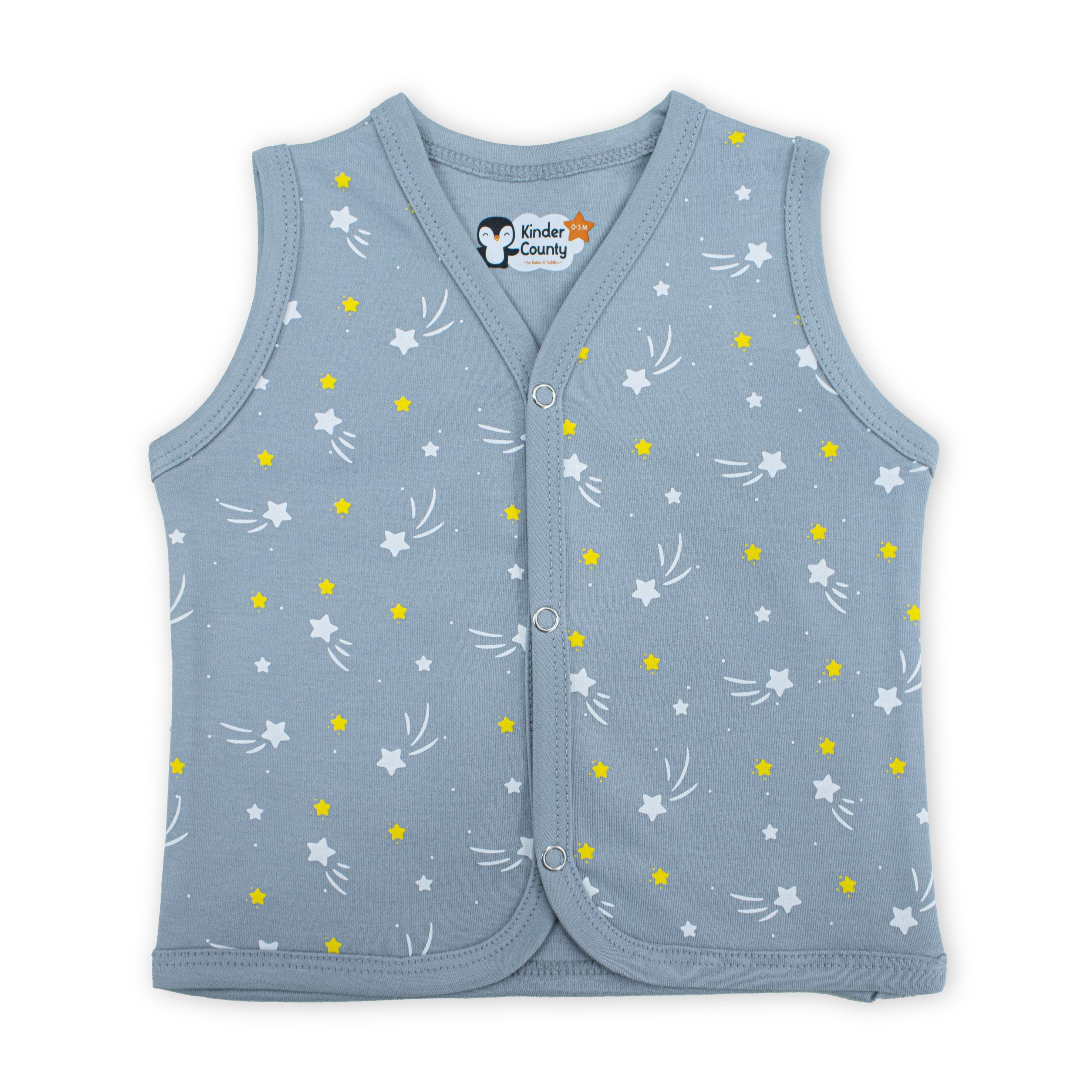 Cotton Button Jabla for Baby | Soft Breathable Front Open Jabla for Newborns & Infants | Comfortable Daily Wear