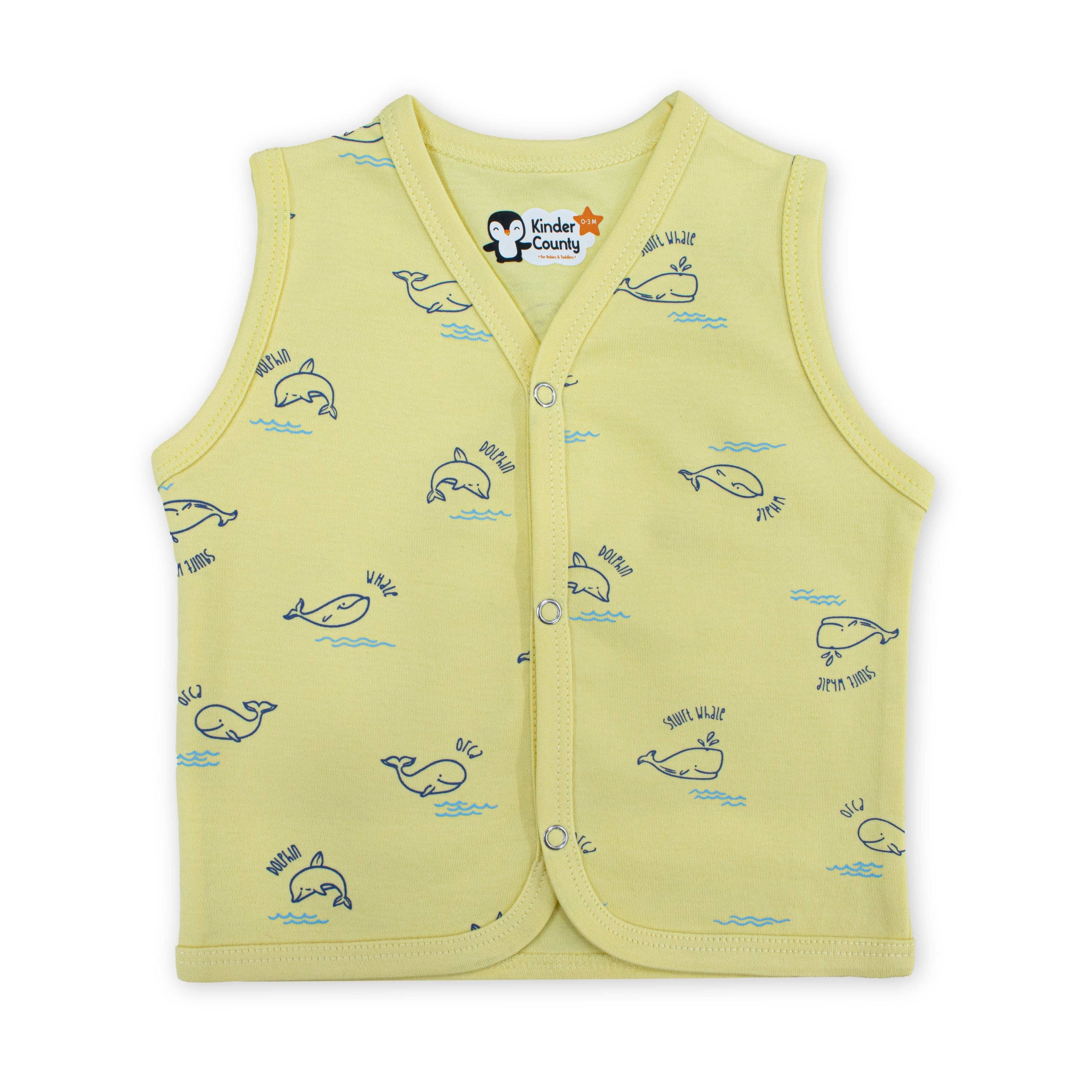 Cotton Button Jabla for Baby | Soft Breathable Front Open Jabla for Newborns & Infants | Comfortable Daily Wear