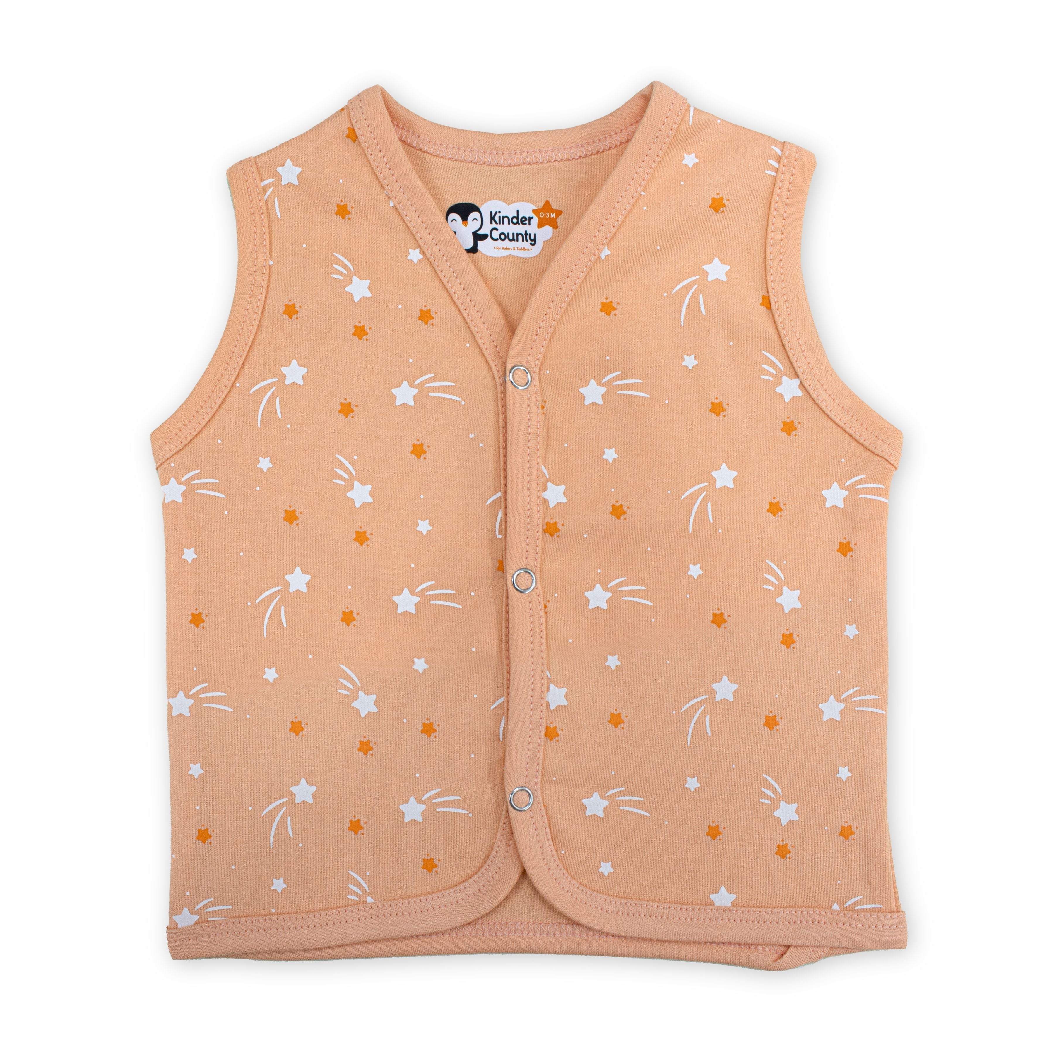 Cotton Button Jabla for Baby | Soft Breathable Front Open Jabla for Newborns & Infants | Comfortable Daily Wear