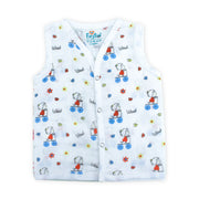 Muslin Button Type Jablas | Muslin Front Button Top For Babies