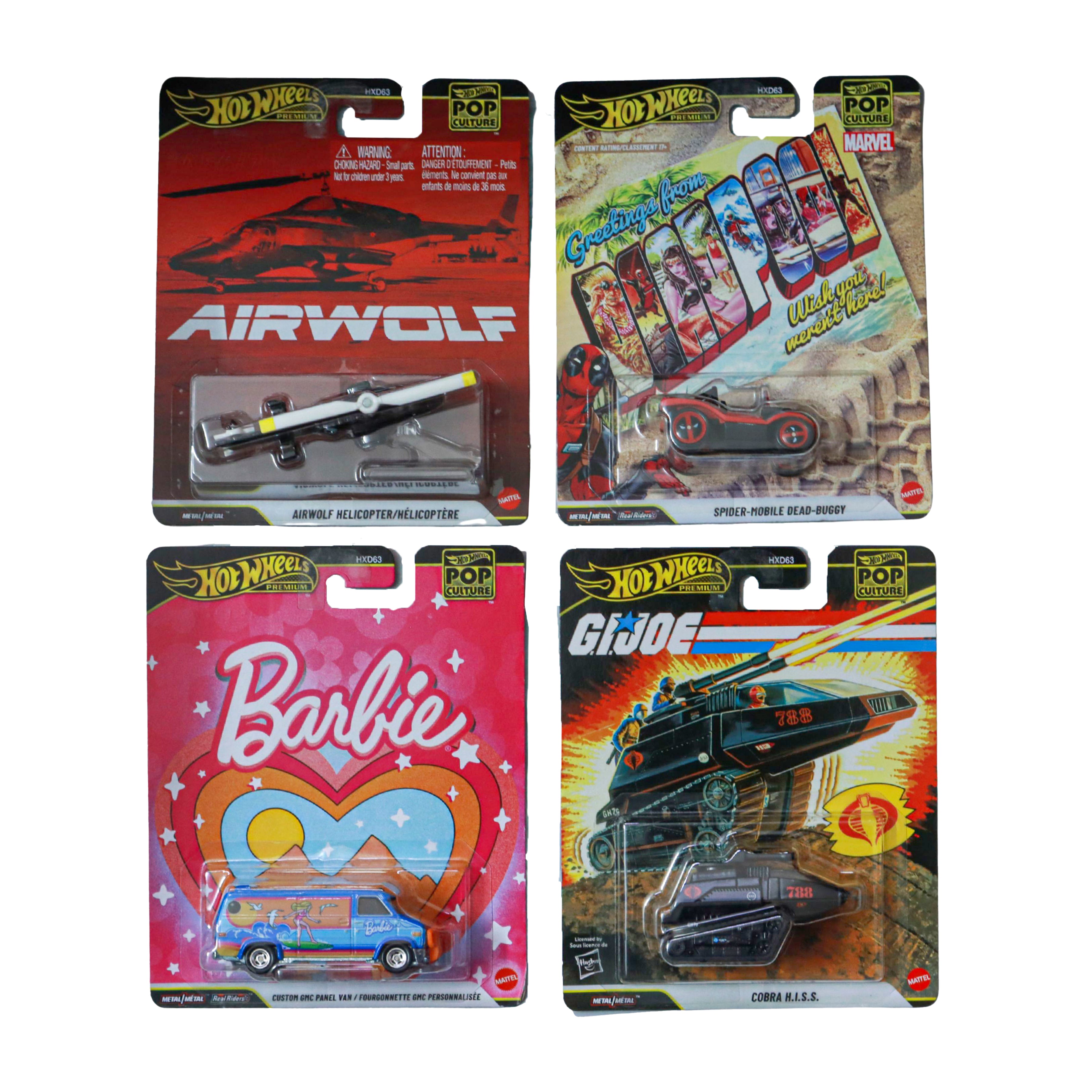 Hot Wheels(pack of 4)