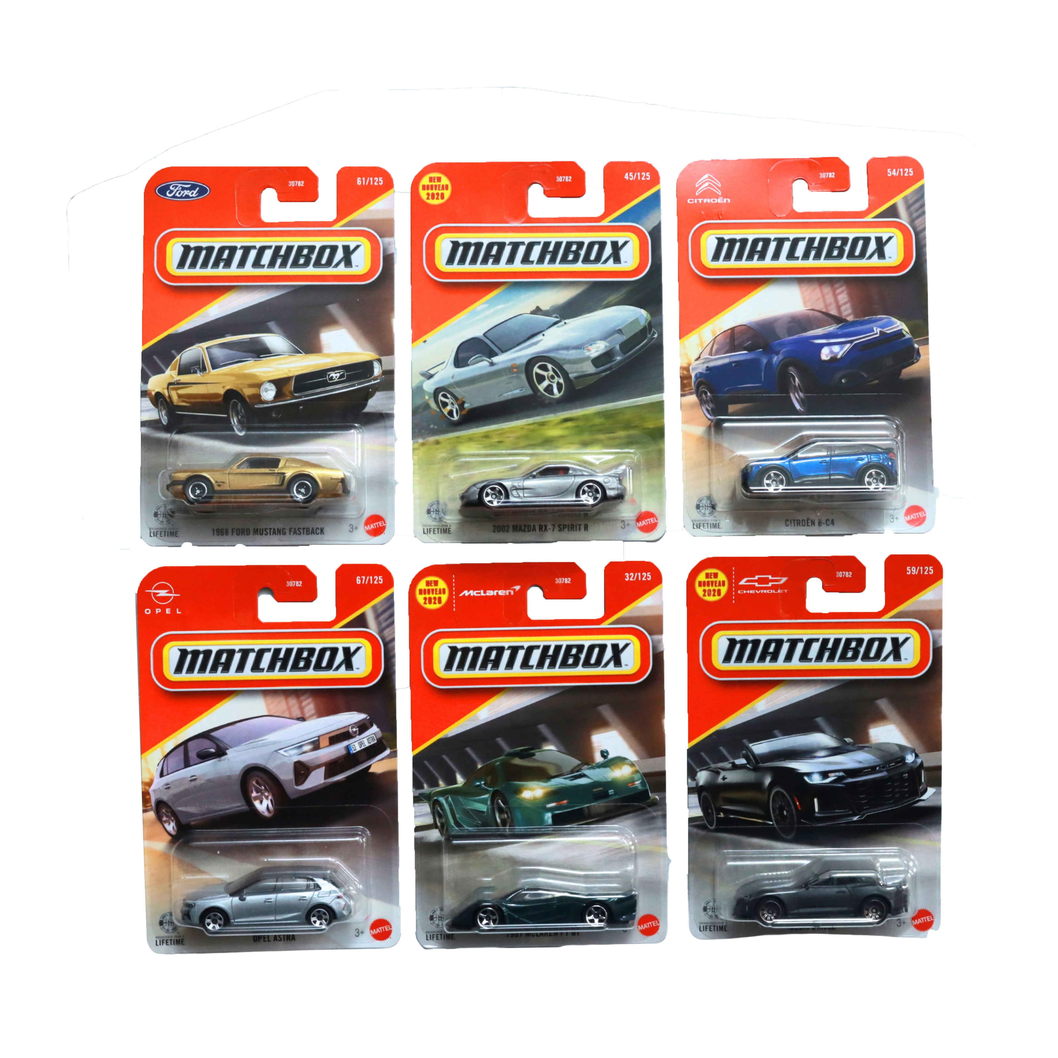 Hot Wheels(pack of 6)