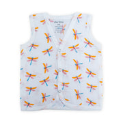 Muslin Button Type Jablas | Muslin Front Button Top For Babies