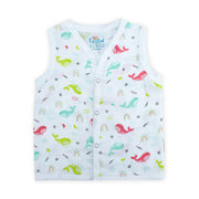 Muslin Button Type Jablas | Muslin Front Button Top For Babies