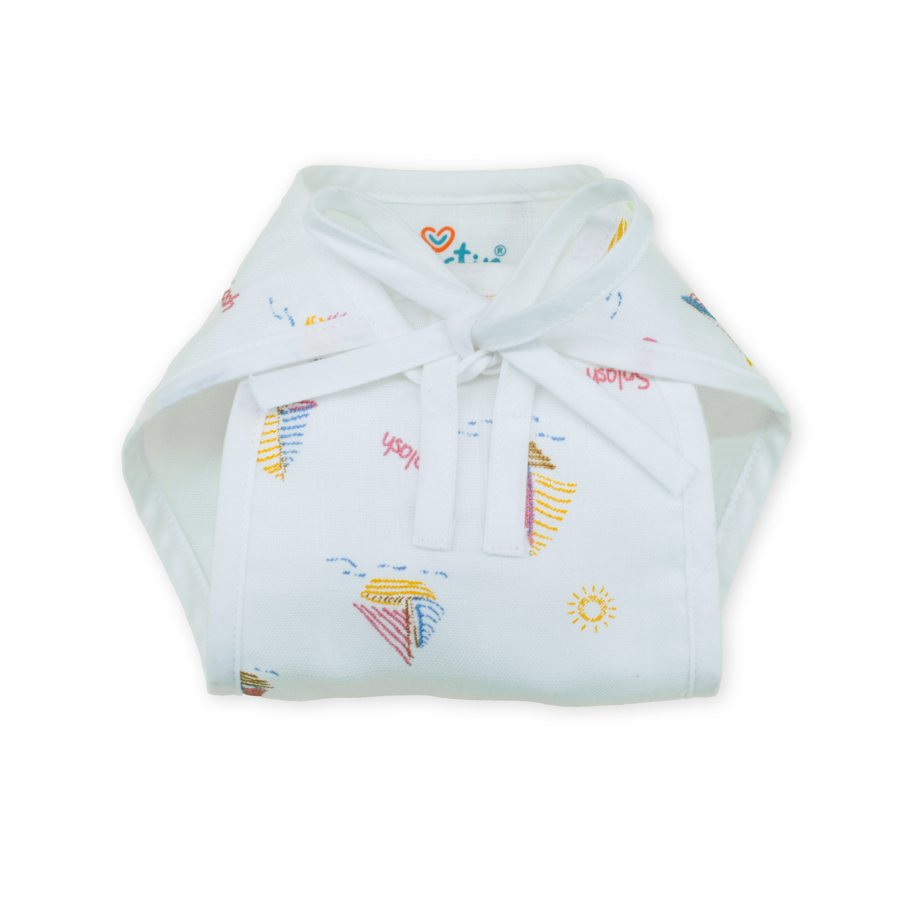 Printed Muslin Nappies for Baby | Soft & Breathable Cotton Reusable Cloth Diapers | Washable Langot for Newborns & Infants