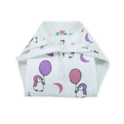Printed Muslin Nappies for Baby | Soft & Breathable Cotton Reusable Cloth Diapers | Washable Langot for Newborns & Infants