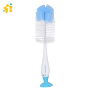 1st Step BPA Free 2 in 1 Bottle & Nipple Cleaning Brush with Suction Base | Nylon Bristles Baby Feeding Bottle Cleaner (Copy)