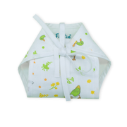 Printed Muslin Nappies for Baby | Soft & Breathable Cotton Reusable Cloth Diapers | Washable Langot for Newborns & Infants