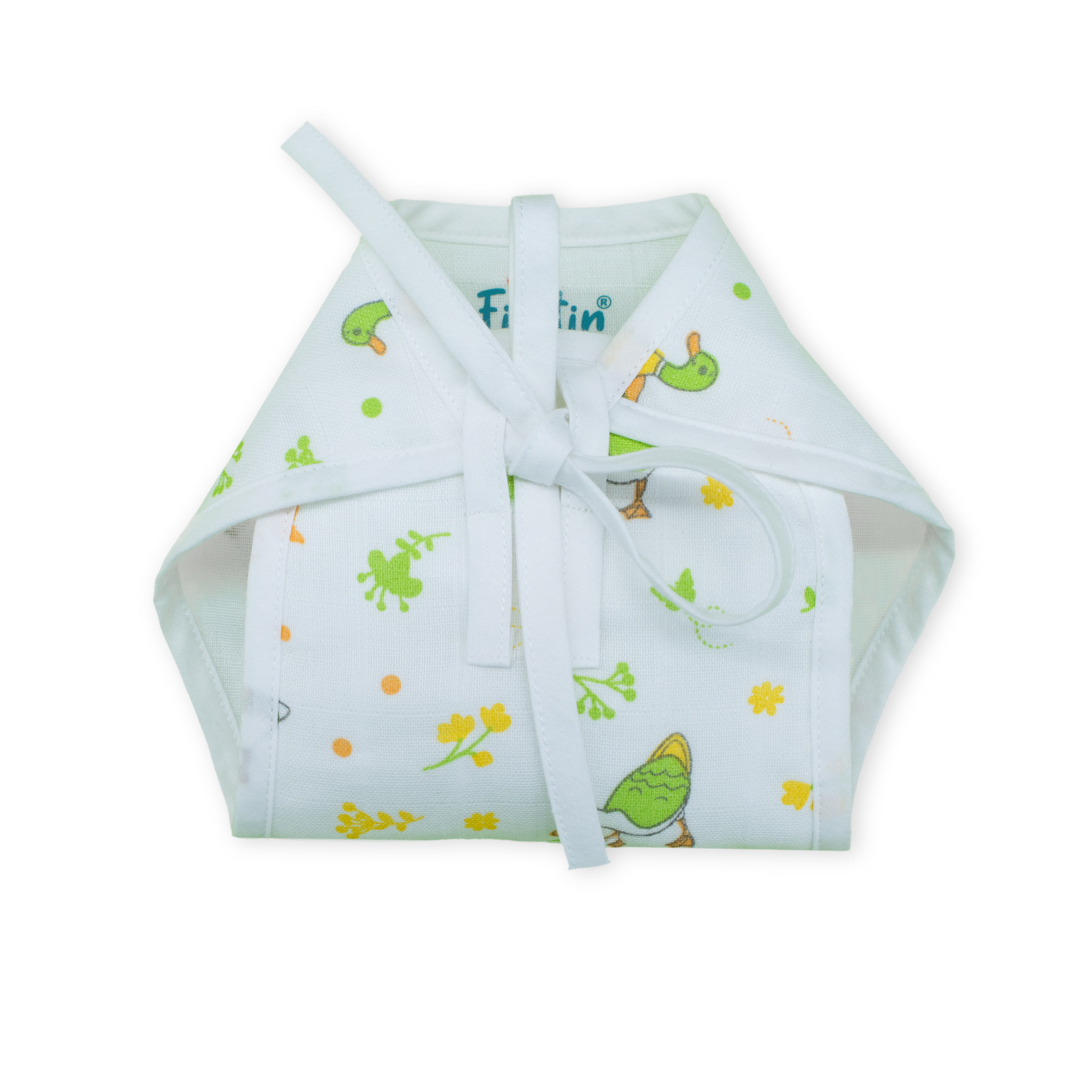 Printed Muslin Nappies for Baby | Soft & Breathable Cotton Reusable Cloth Diapers | Washable Langot for Newborns & Infants