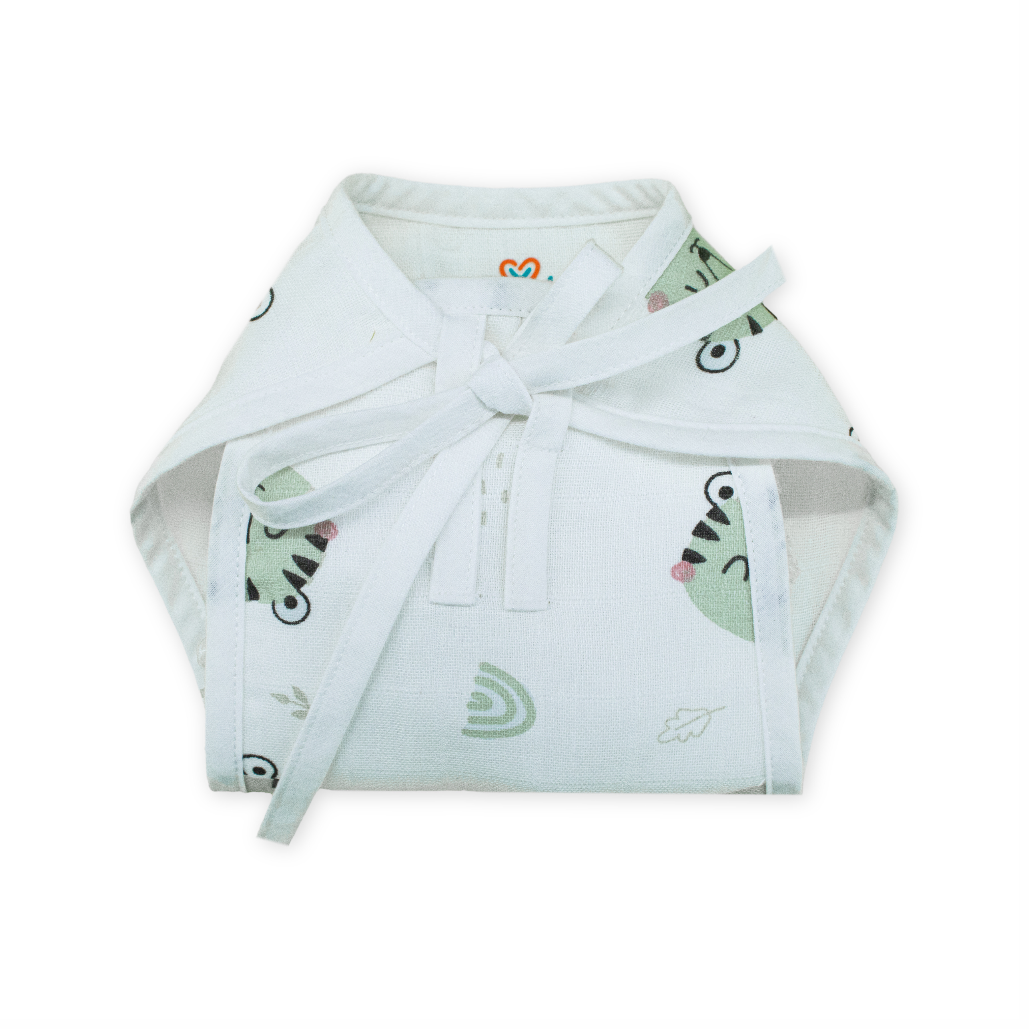 Printed Muslin Nappies for Baby | Soft & Breathable Cotton Reusable Cloth Diapers | Washable Langot for Newborns & Infants