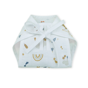 Printed Muslin Nappies for Baby | Soft & Breathable Cotton Reusable Cloth Diapers | Washable Langot for Newborns & Infants