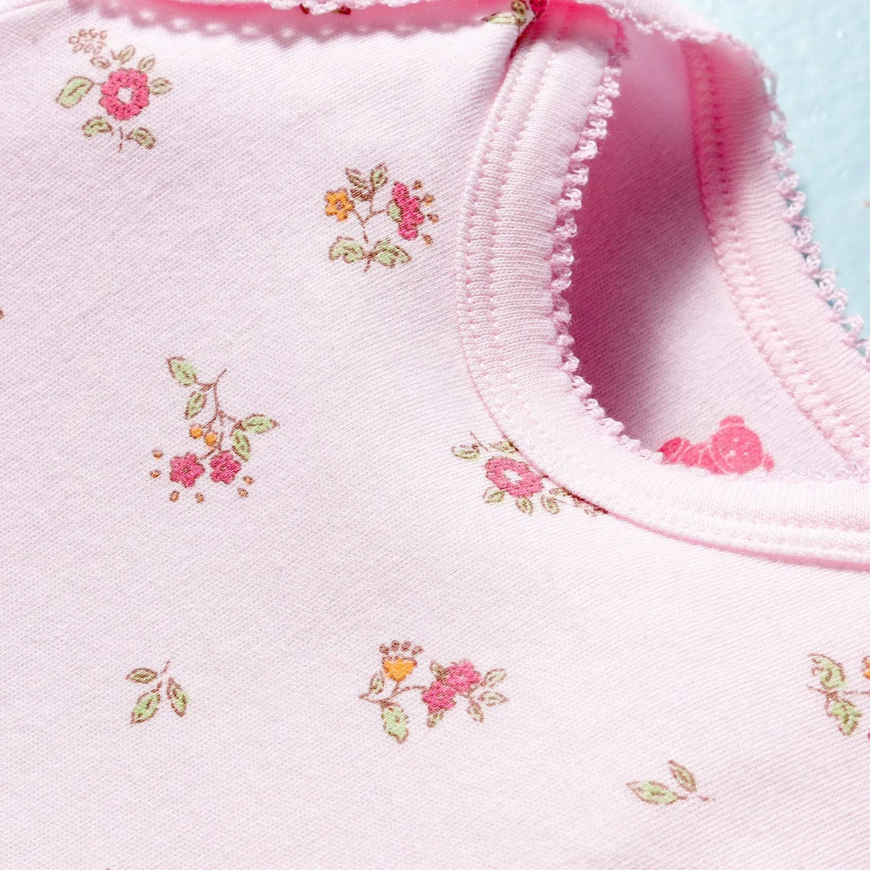 I Bears Interlock Knit Half Sleeves Onesies Combo Pack of 3 | Soft Cotton Baby Bodysuit for Newborns & Infants | Comfortable Daily Wear