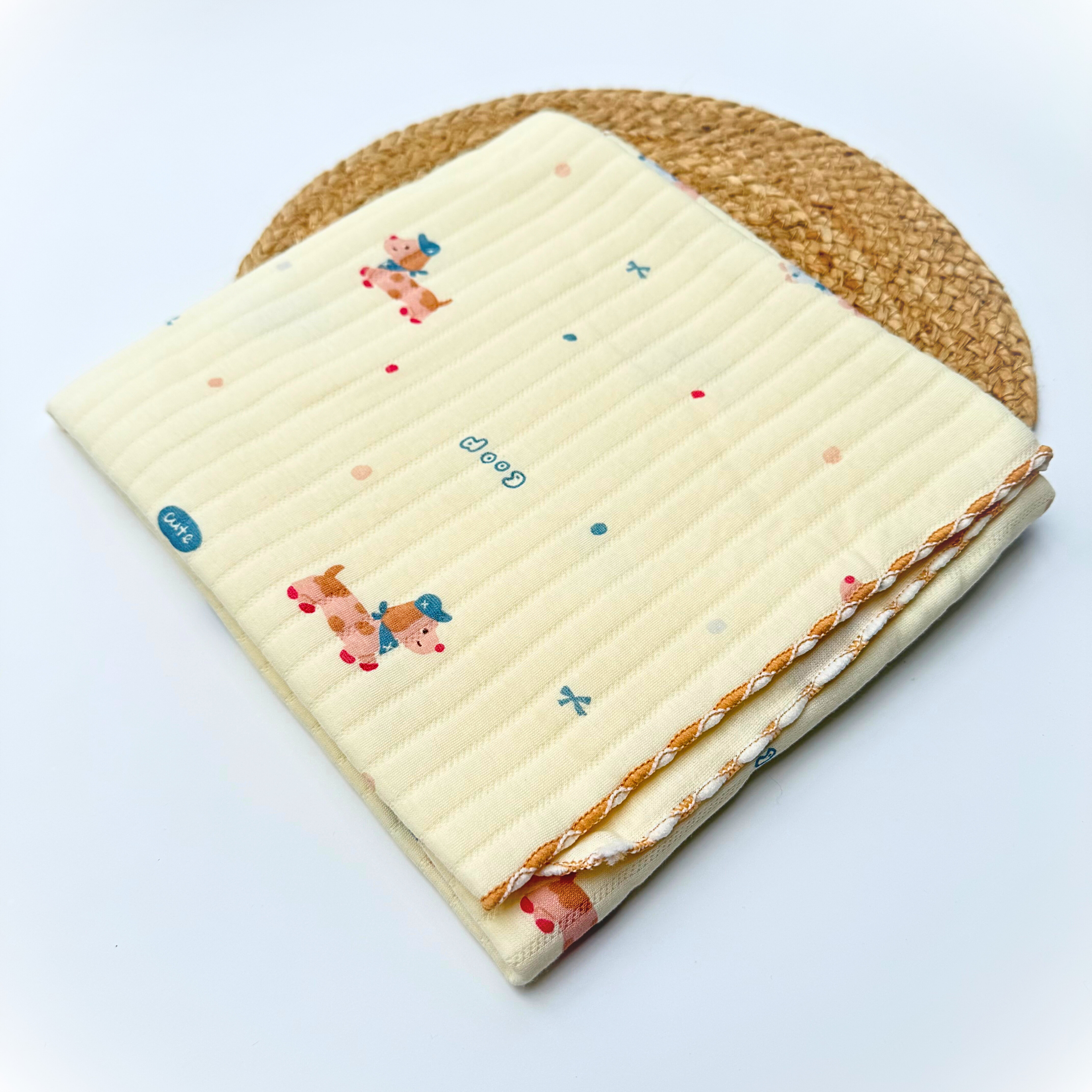 Organic 100% Cotton Baby Muslin Blanket Cloth | Ultra-Soft & Breathable | 85×85 cm | Newborn–12 Months babee D