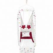 Premium Baby Cradle Swing with Mosquito Net & Soft Mattress | Hanging Baby Jhula for Newborns