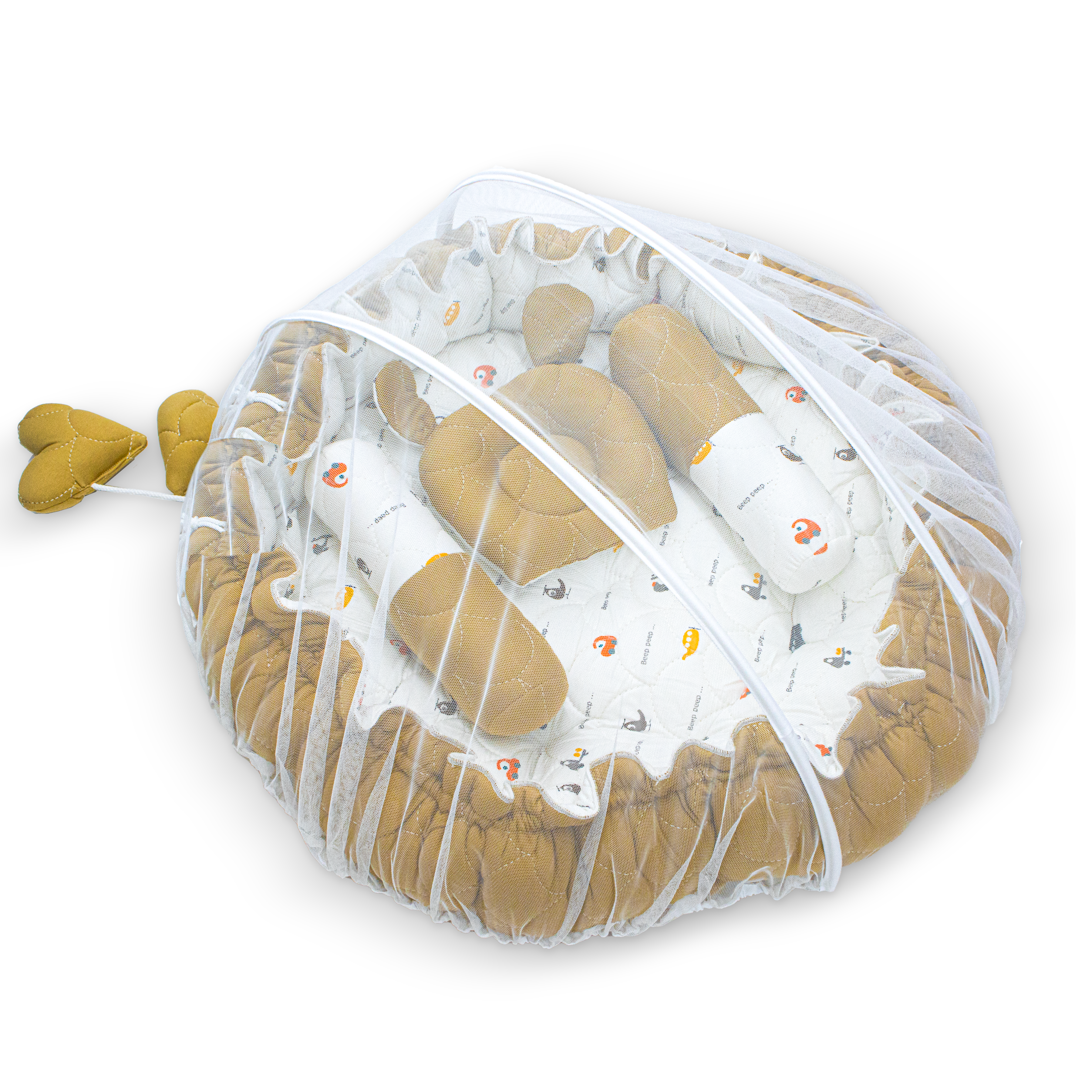 Cotton Nest for Baby Nap | Soft & Comfortable Baby Lounger Nest for Newborns | Cozy Sleeping Bed