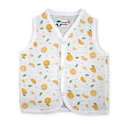 Muslin Button Type Jablas | Muslin Front Button Top For Babies