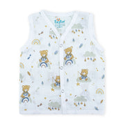 Muslin Button Type Jablas | Muslin Front Button Top For Babies