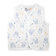 Muslin Button Type Jablas | Muslin Front Button Top For Babies