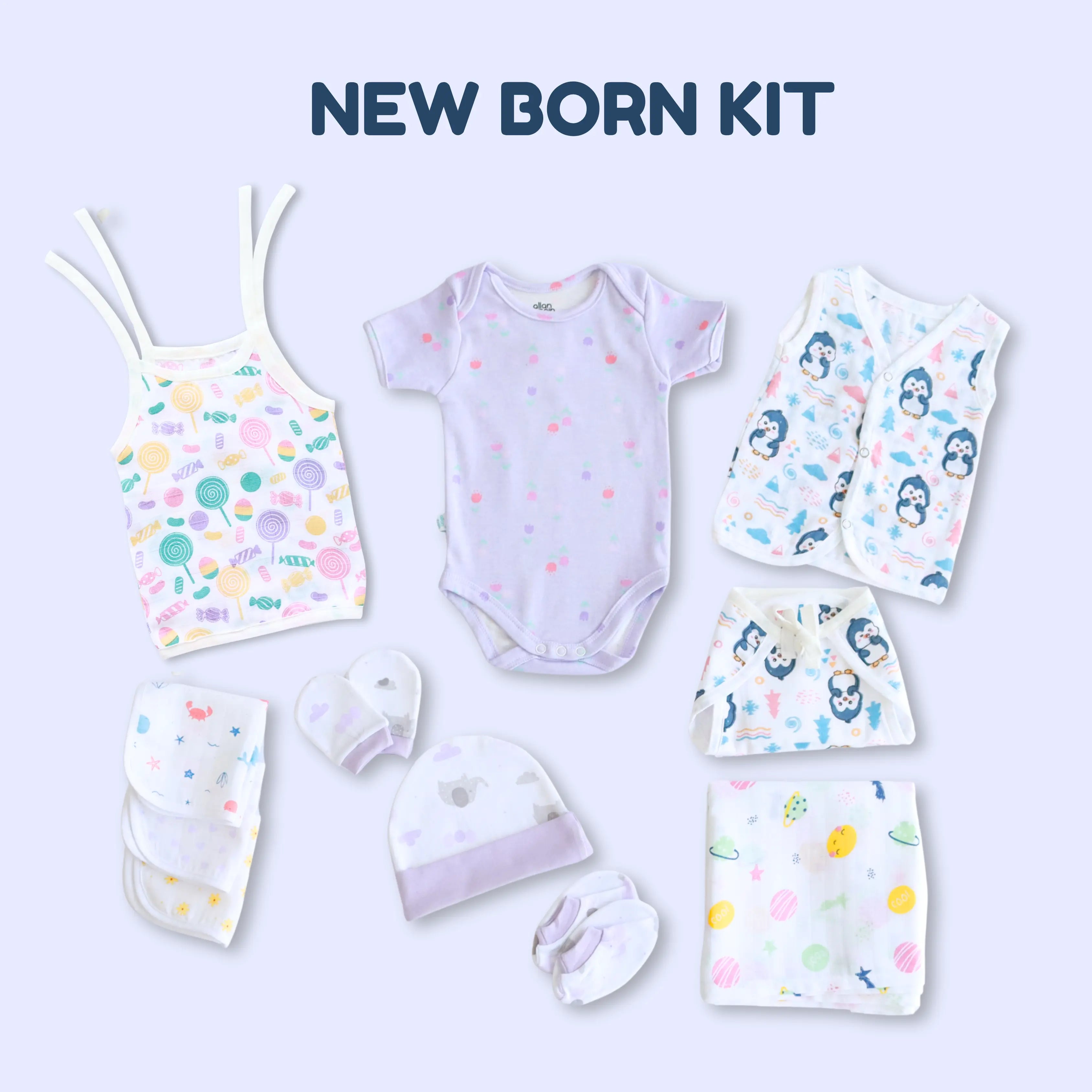 New Born Kit - (Pack of 13) - babee D