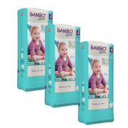 Bambo Nature Diapers Tape (L), 48Pcs  Tall Pack - (pack of 3) Bambo Nature