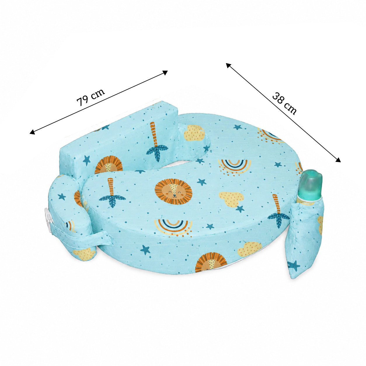 Back Support Feeding Pillow for Baby | Ergonomic Nursing Pillow for Breastfeeding & Bottle Feeding | Comfortable Maternity Support Cushion (Copy)