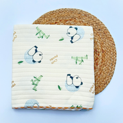 Organic 100% Cotton Baby Muslin Blanket Cloth | Ultra-Soft & Breathable | 85×85 cm | Newborn–12 Months babee D