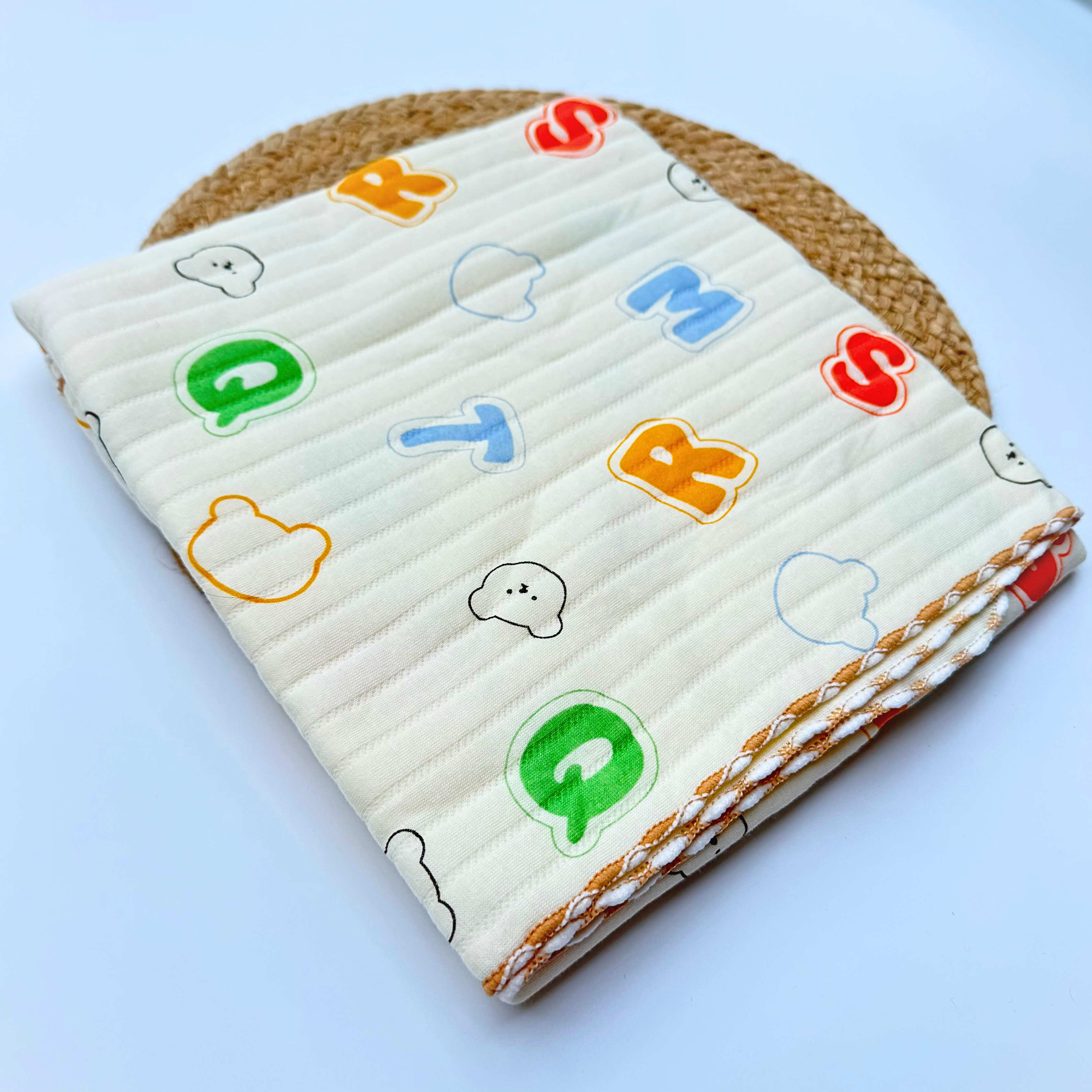Organic 100% Cotton Baby Muslin Blanket Cloth | Ultra-Soft & Breathable | 85×85 cm | Newborn–12 Months babee D