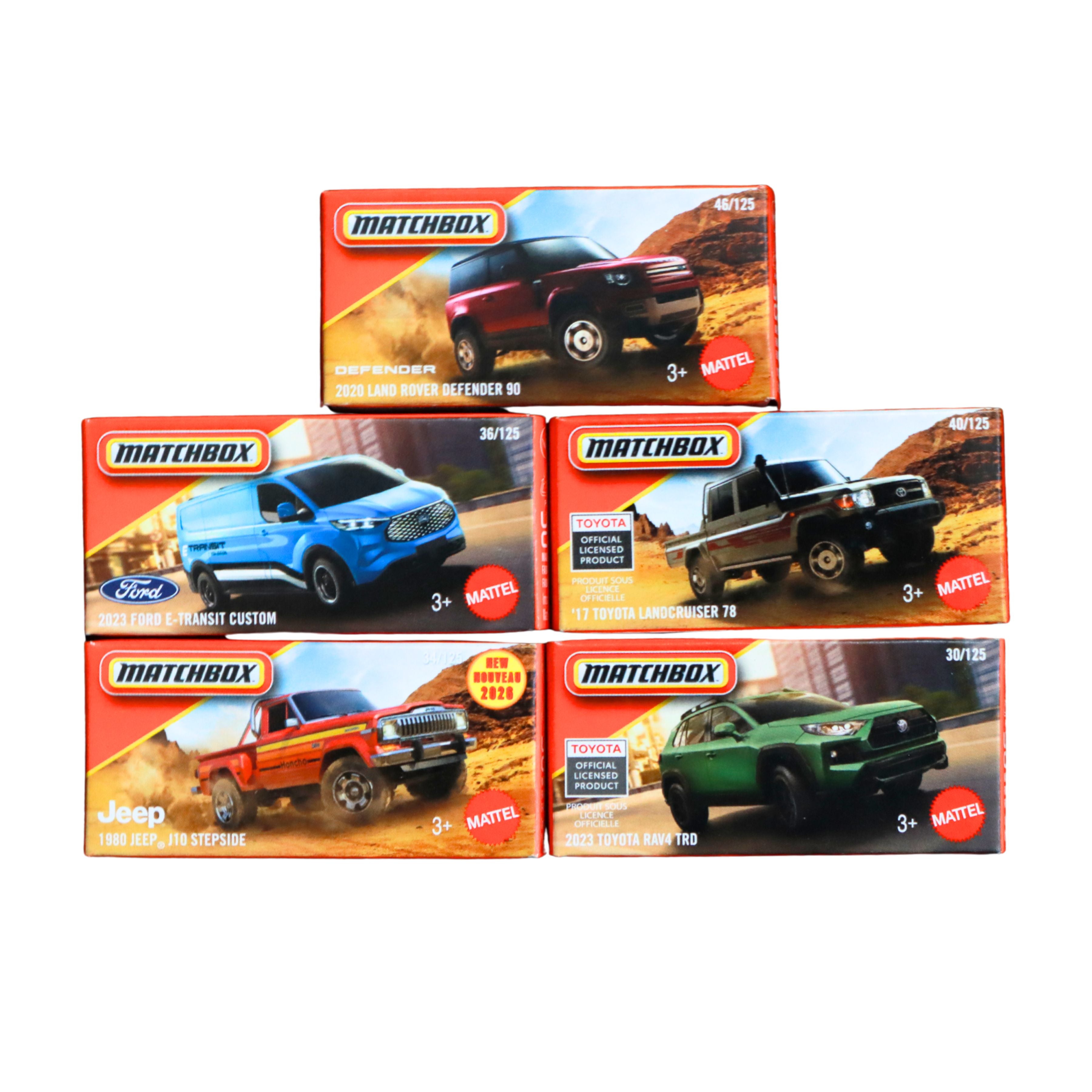 Hot Wheels(pack of 5)