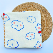 Organic 100% Cotton Baby Muslin Blanket Cloth | Ultra-Soft & Breathable | 85×85 cm | Newborn–12 Months babee D