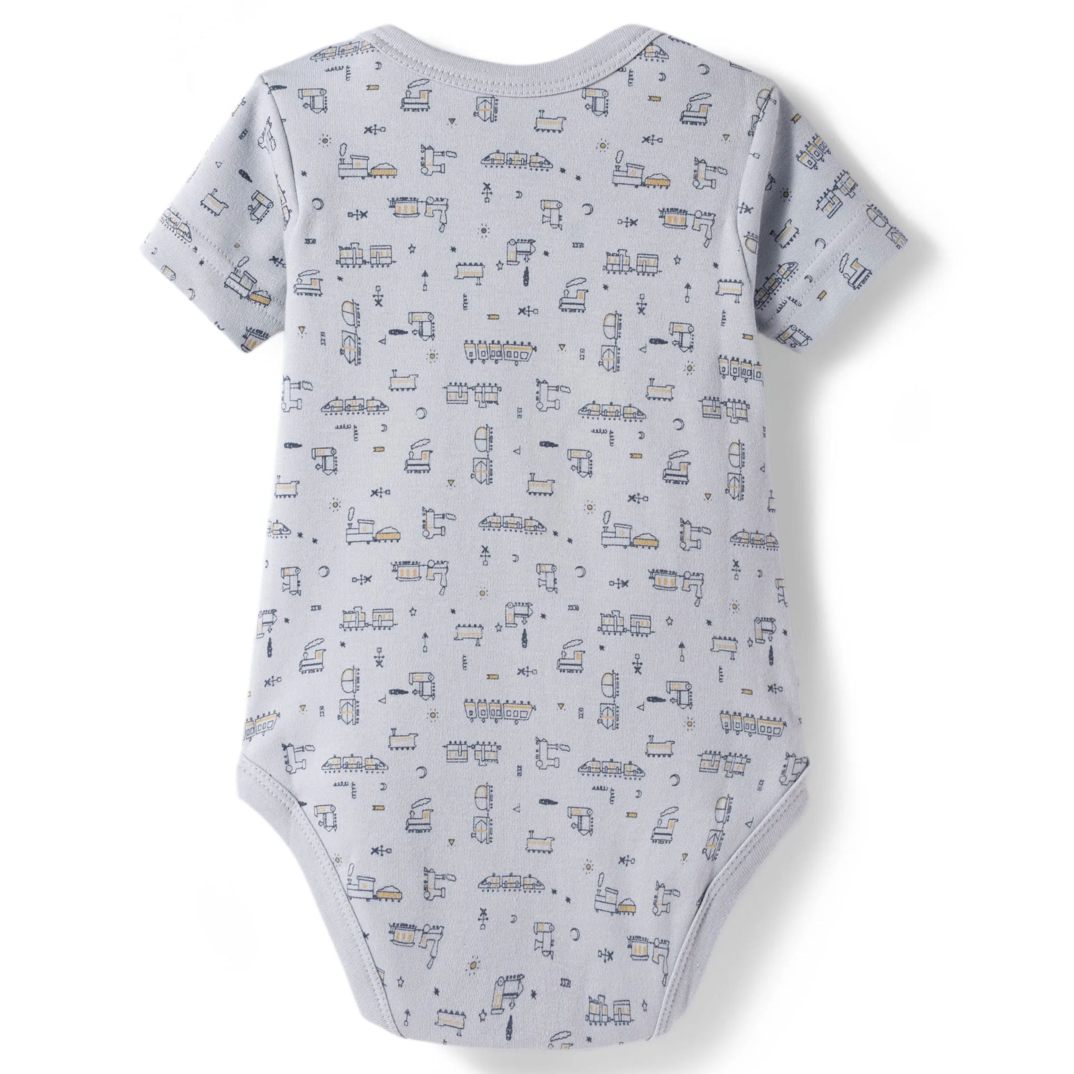 I Bears Interlock Knit Half Sleeves Onesies Combo Pack of 3 | Soft Cotton Baby Bodysuit for Newborns & Infants | Comfortable Daily Wear