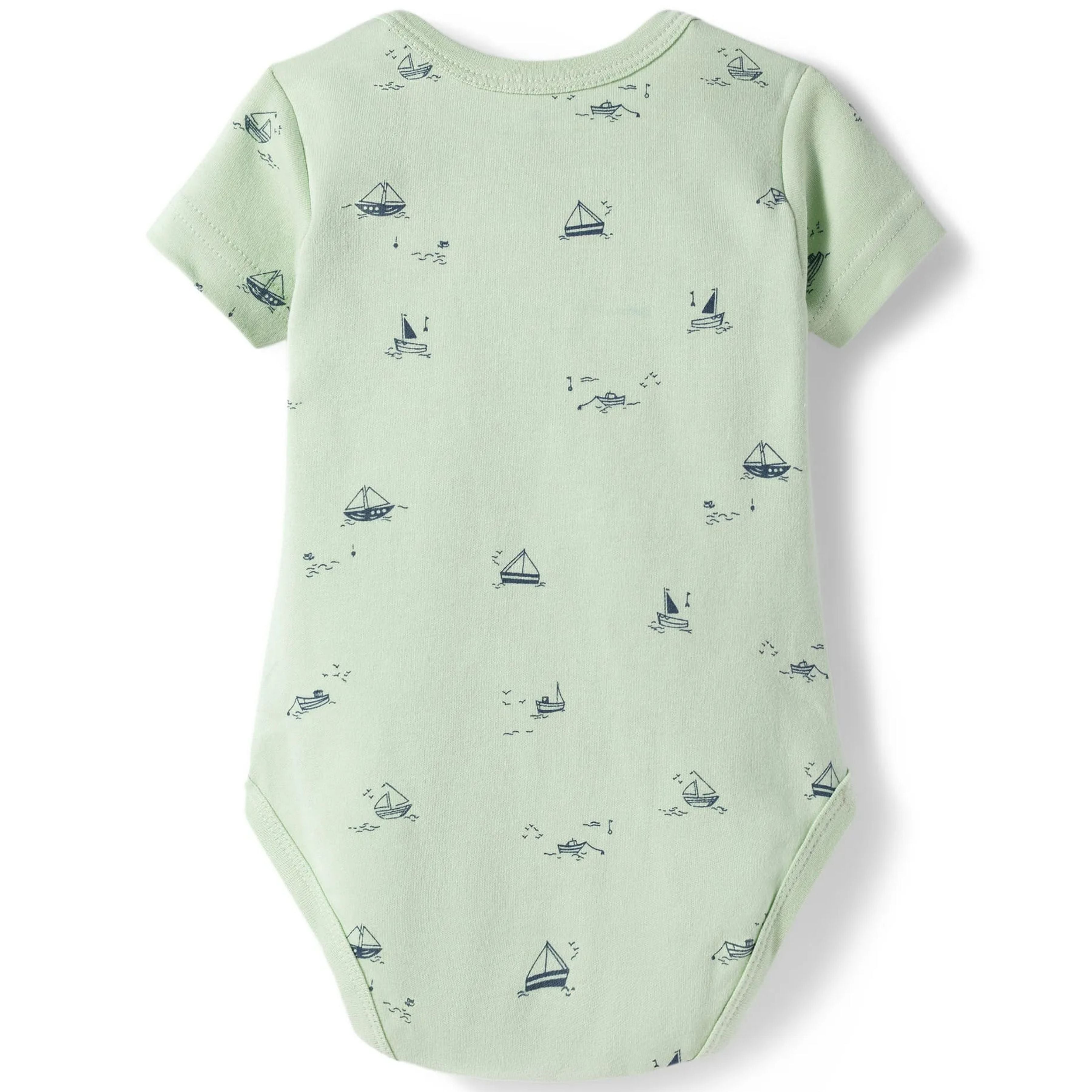 I Bears Interlock Knit Half Sleeves Onesies for Baby | Soft Cotton Baby Bodysuit for Newborns & Infants | Comfortable Daily Wear