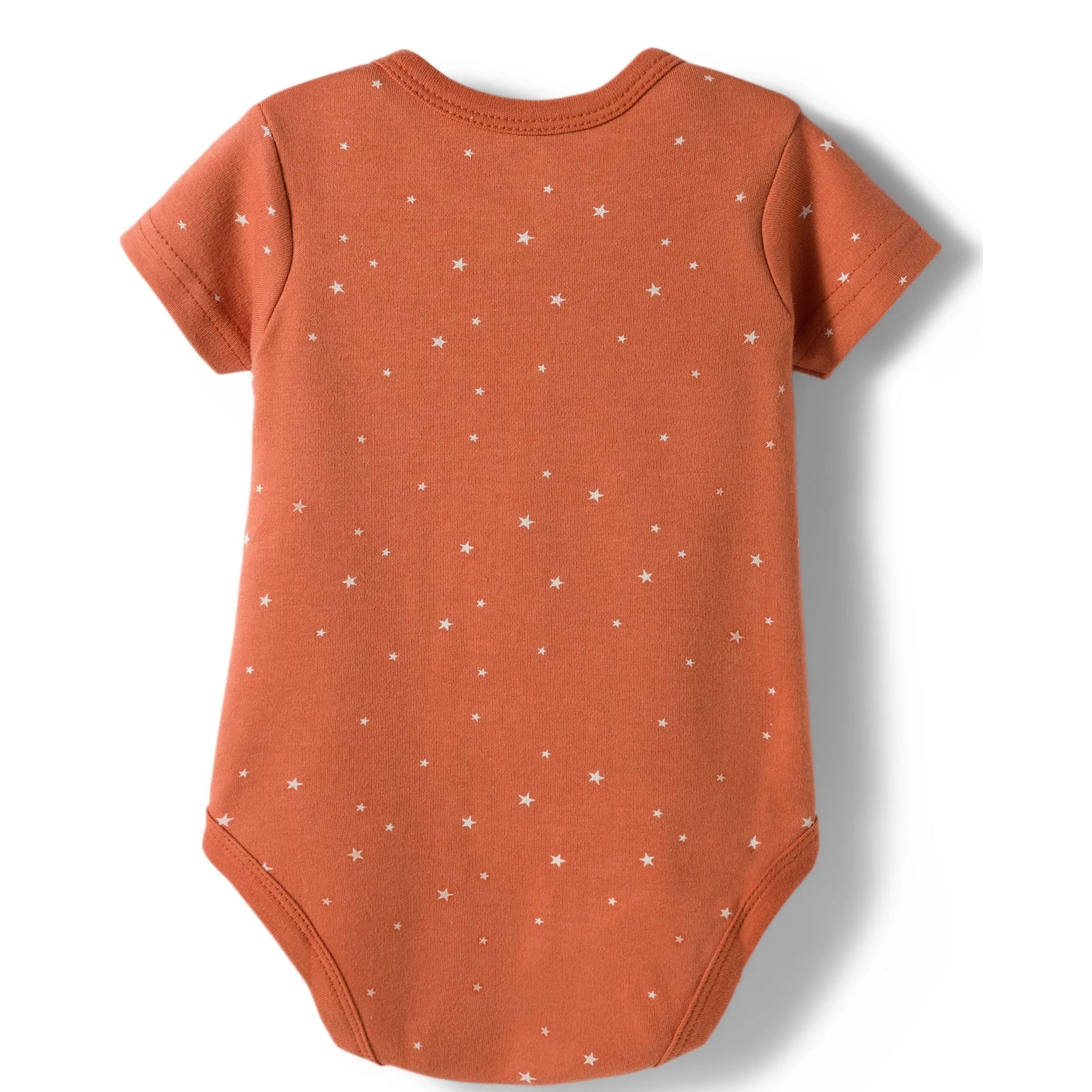 I Bears Interlock Knit Half Sleeves Onesies for Baby | Soft Cotton Baby Bodysuit for Newborns & Infants | Comfortable Daily Wear